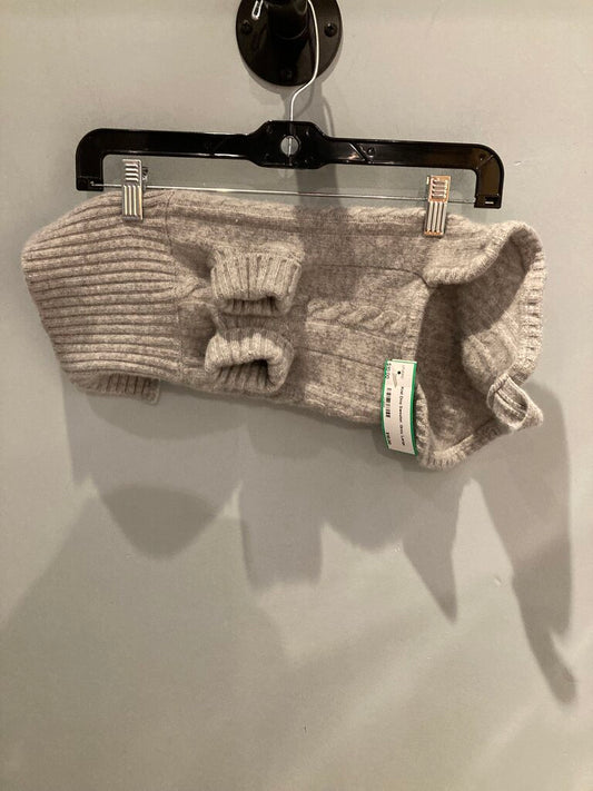 Knit Dog Sweater, Grey, Large