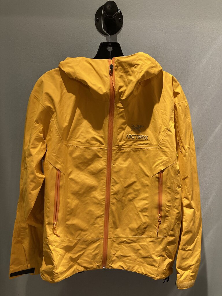 Arc'teryx Rain Jacket, Yellow, Men's S