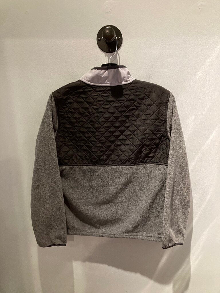 Eddie Bauer Fleece Jacket, Black/Grey, Kid's XL