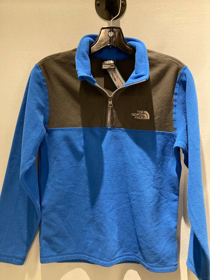 The North Face 1/4 Zip Fleece, Blue/Grey, Kids L