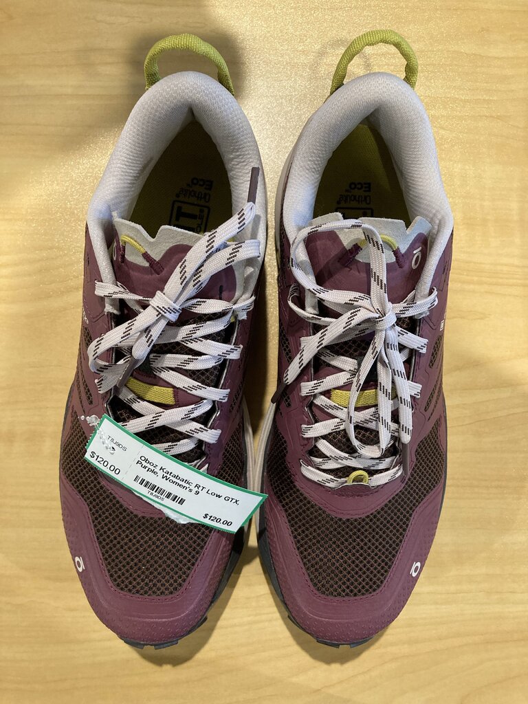 Oboz Katabatic RT Low GTX, Purple, Women's 9