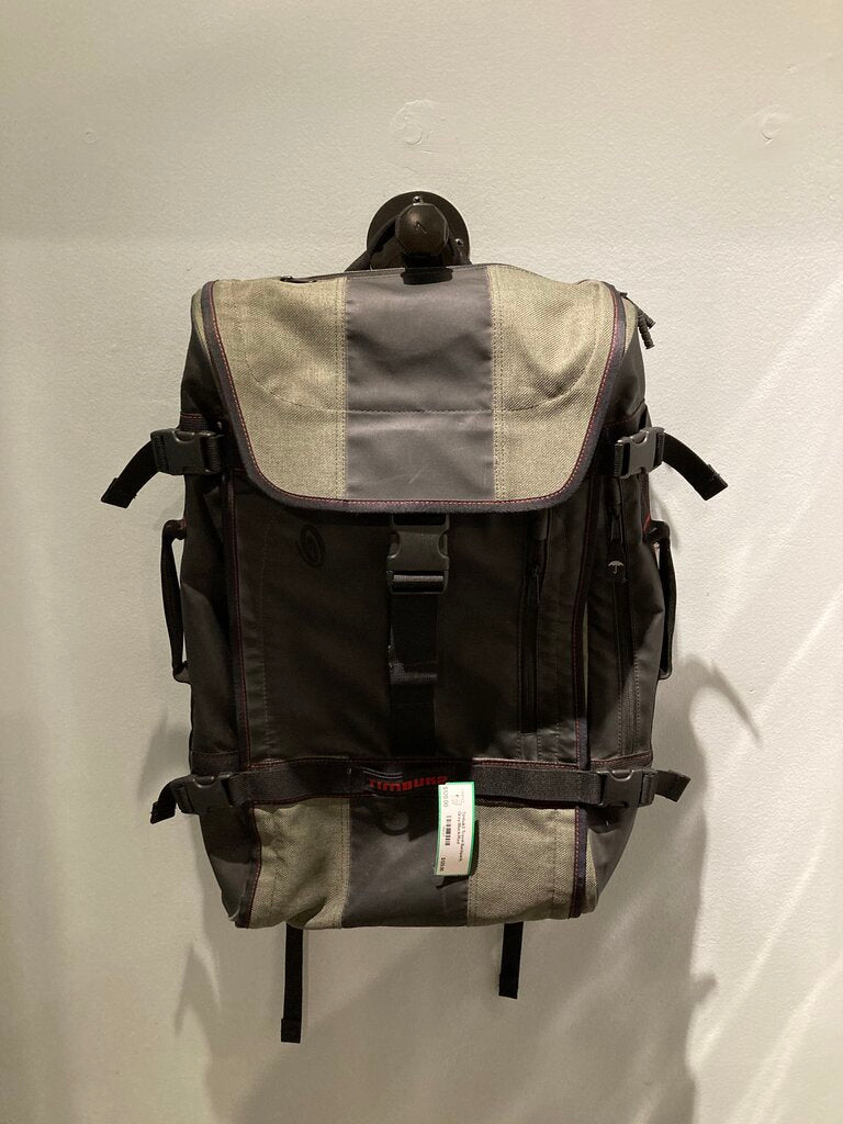 Timbuk2 Travel Backpack, Grey/Black/Red