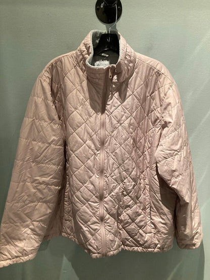 Columbia Quilted Jacket, Pink. Women's 3XL