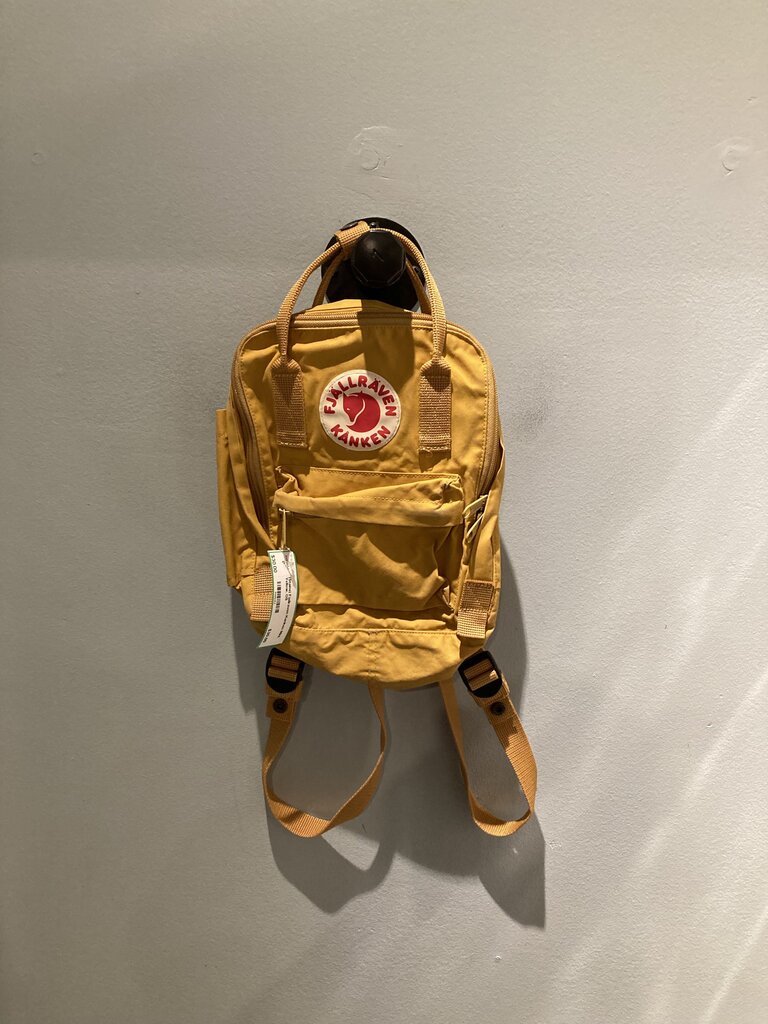 (Stains) Fjallraven Kanken Mini, Yellow, OS