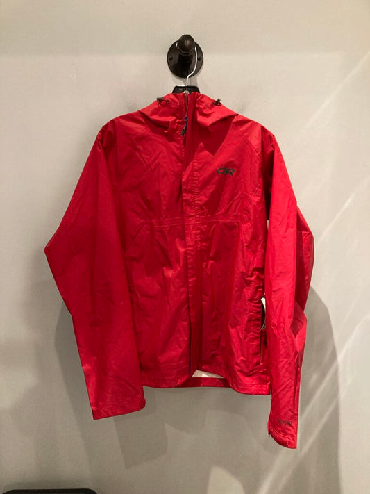 Outdoor Research Rain Jacket, Red, Women's M