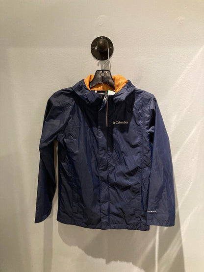Columbia Rain Jacket, Navy, Kid's M