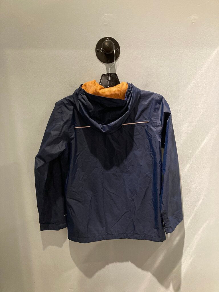 Columbia Rain Jacket, Navy, Kid's M