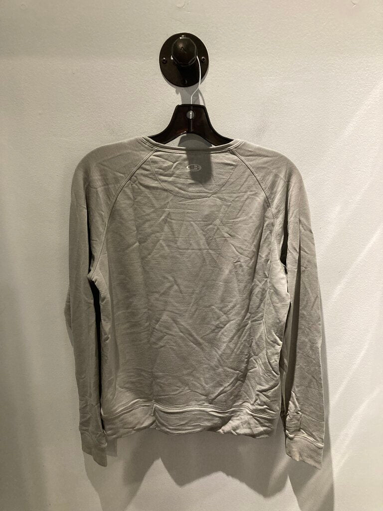 Icebreaker LS Crew, Grey, Women's M