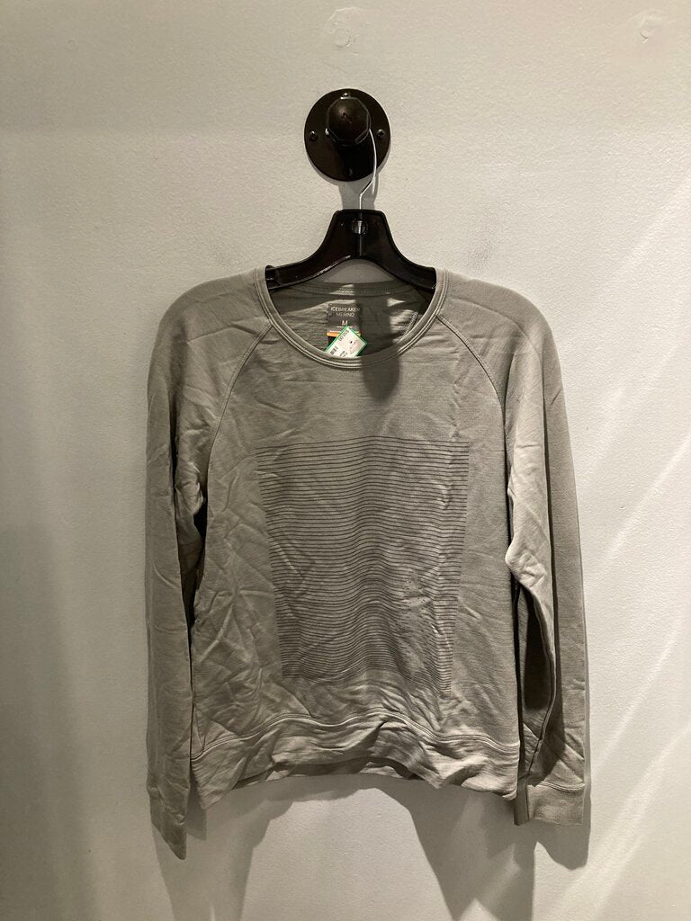 Icebreaker LS Crew, Grey, Women's M
