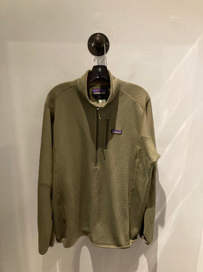 Patagonia R1 Pullover Fleece, Green, Men's XXL