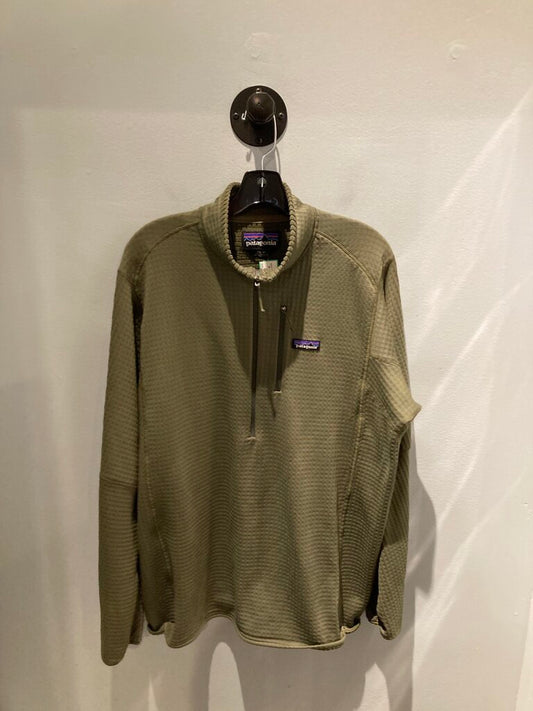 Patagonia R1 Pullover Fleece, Green, Men's XXL