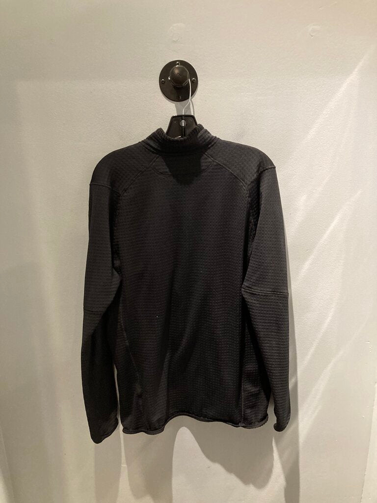 Patagonia R1 Pullover Fleece, Black, Men's XXL