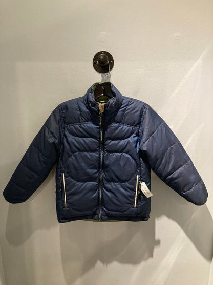 REI Reversable jacket, Green/Navy, Kid's M