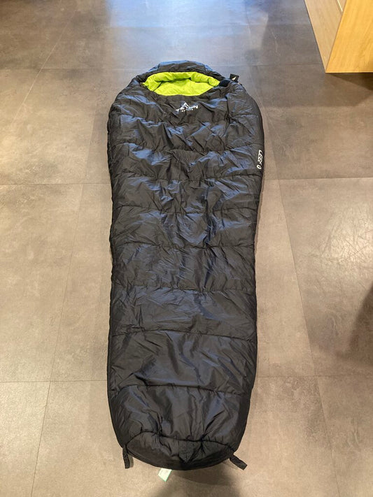 Teton Sports Leef 0deg Sleeping Bag, Black/Green