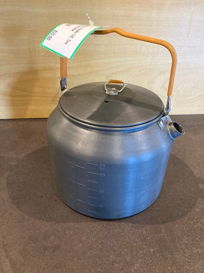 GSI Outdoors Haulite 1.8L Tea Kettle, Grey/Orange
