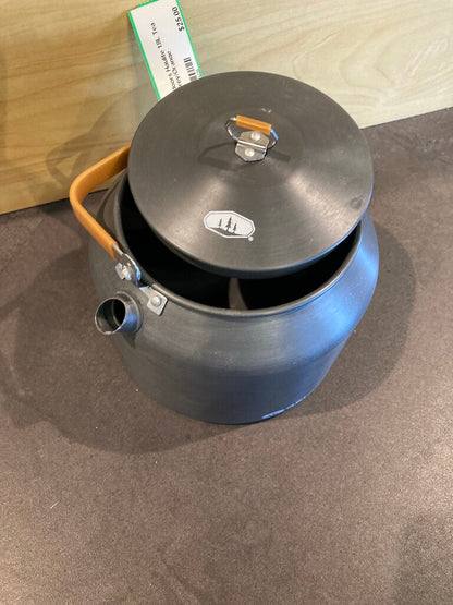 GSI Outdoors Haulite 1.8L Tea Kettle, Grey/Orange