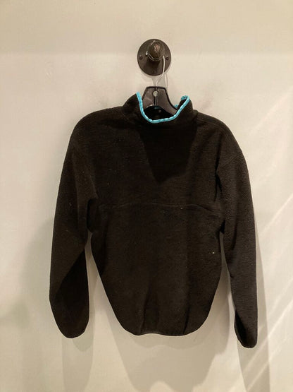 Patagonia Snap Fleece, Black/Teal, Women's L