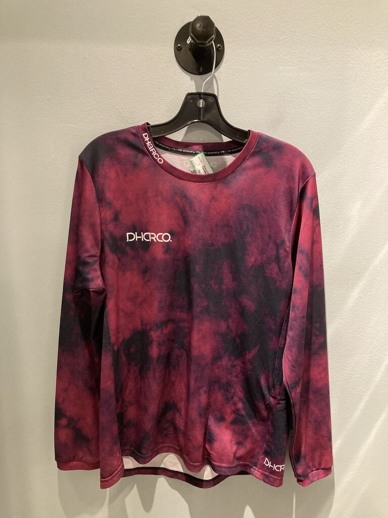 Dharco LS Crew, Pink/Black/Purple, Men's L?