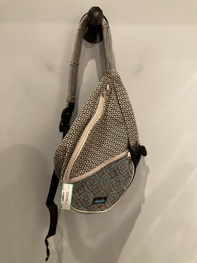 Kavu Rope Bag, Tea;/Brown/White, OS