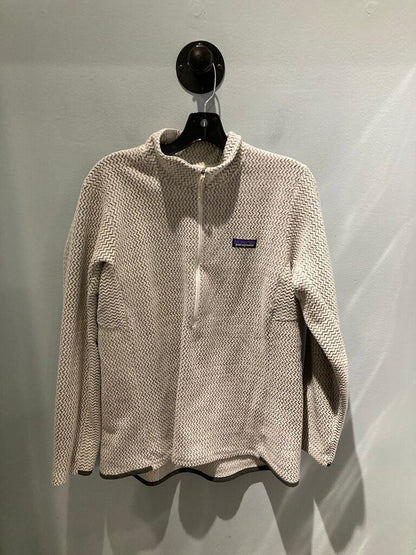 Patagonia 1/4 Zip Fleece, White, Women's XL