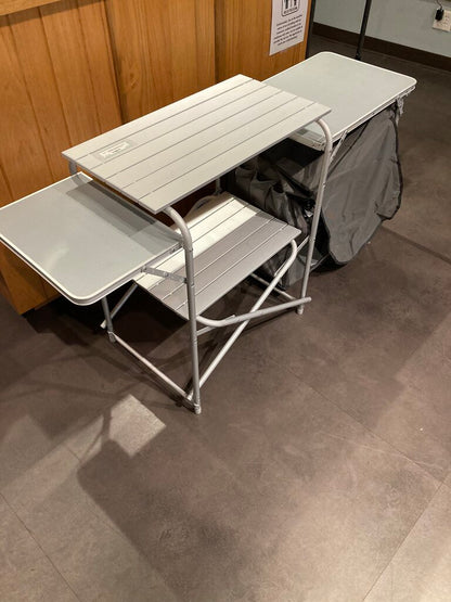 Mountain Summit Gear Camp Kitchen Organizer, Grey