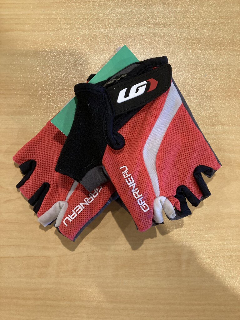 Garneau Bike Gloves, Pink/Grey, Women's S