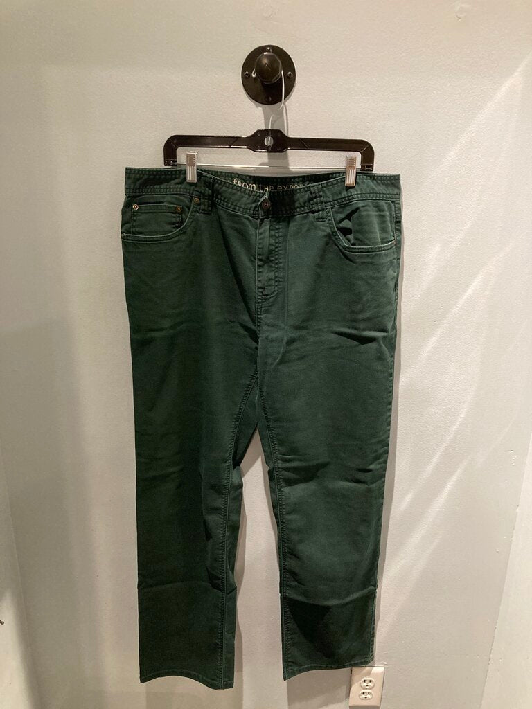 Prana Pants, Green, Men's 38x32