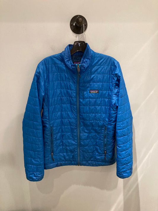 (Stains) Patagonia Puffy Jacket, Blue, Men's S