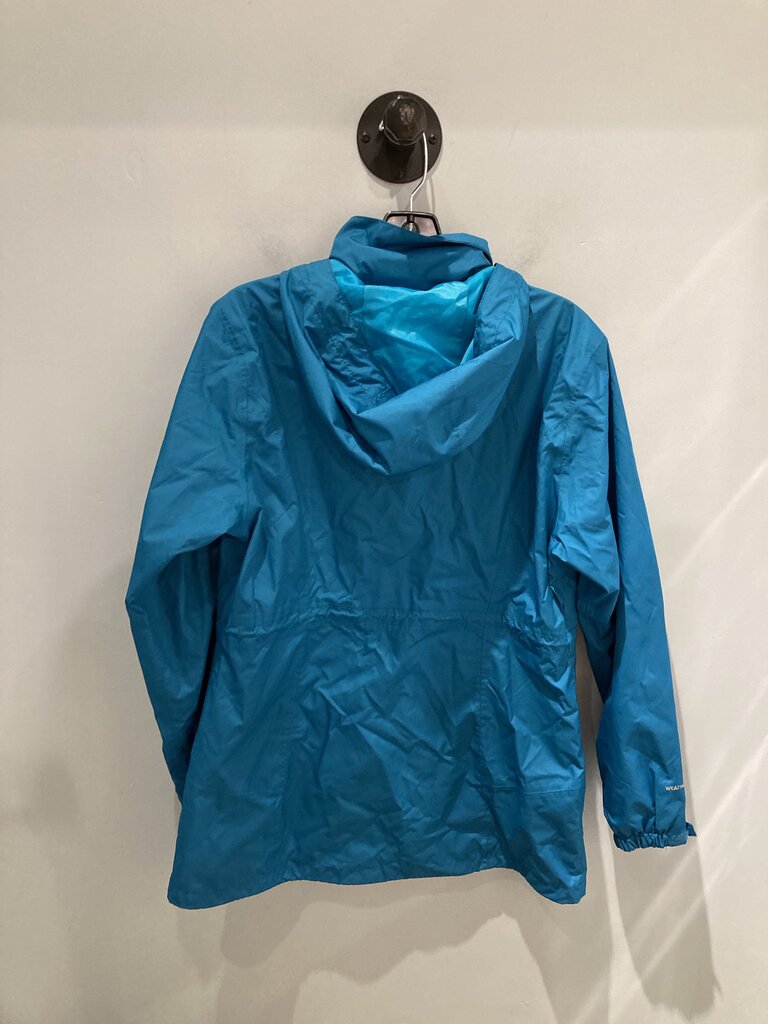 Eddie Bauer Rain Jacket, Blue, Women's M