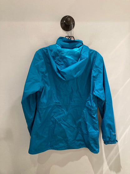 Eddie Bauer Rain Jacket, Blue, Women's M