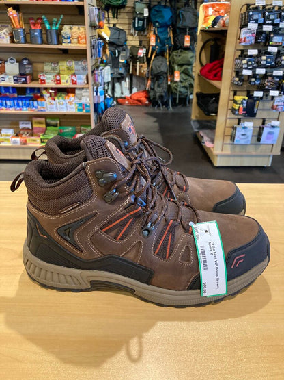 Ortho Feet WP Boots, Brown, Men's 10