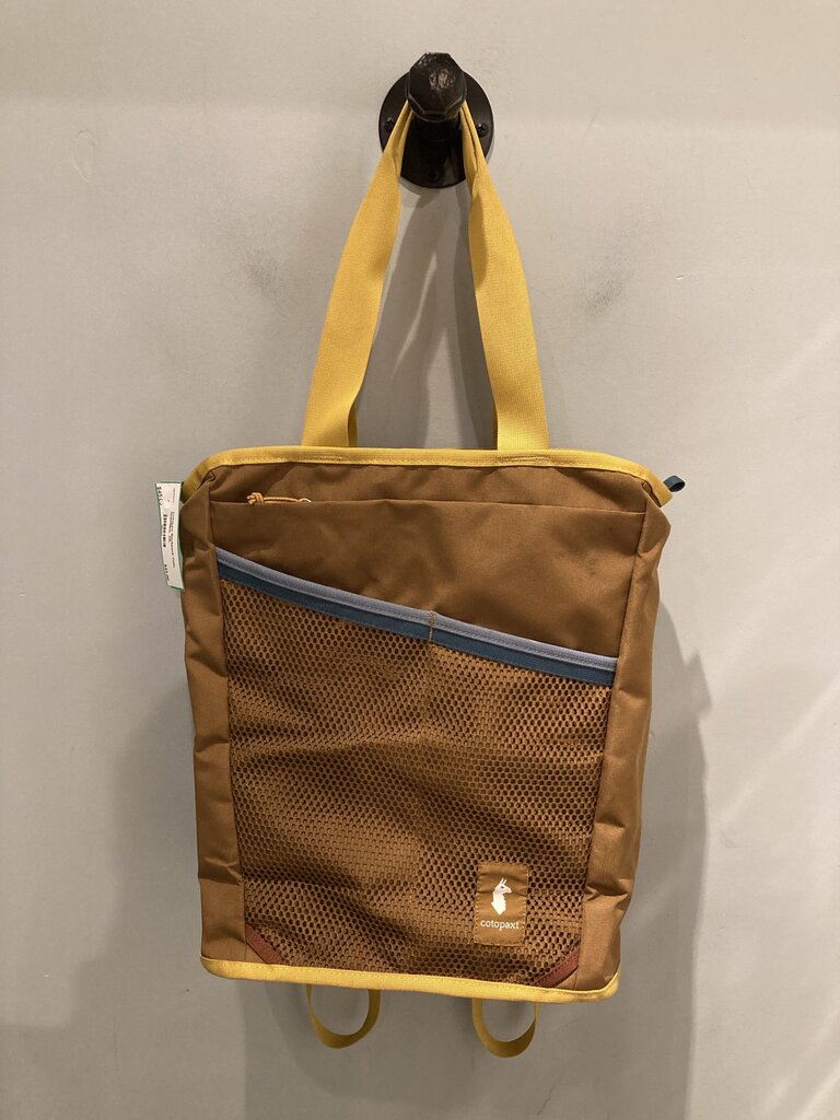 Cotopaxi Backpack Tote, Gold/Blue, 22L