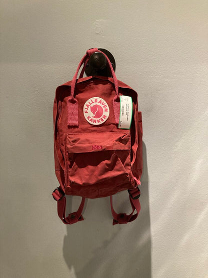FjallRaven Mini Kanken Backpack, Red