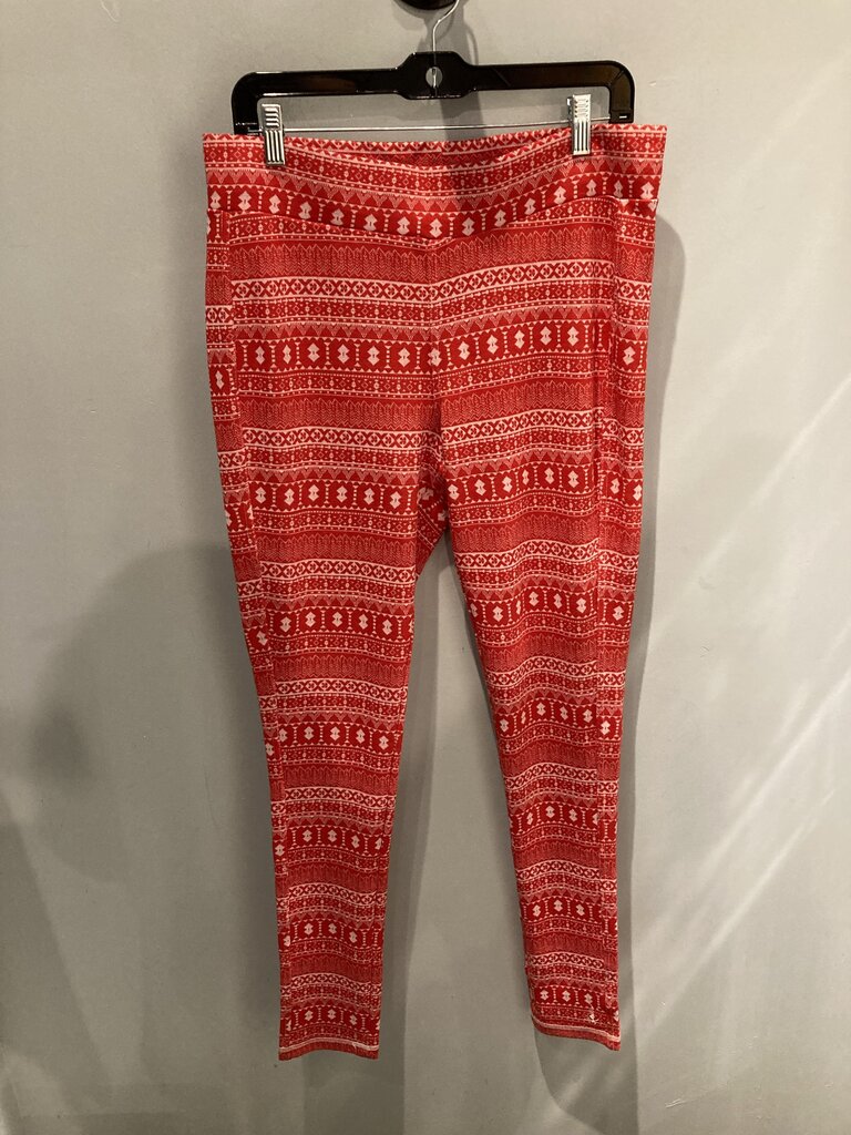 Kavu Baselayer Bottom, Red/White, Women's XL