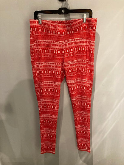 Kavu Baselayer Bottom, Red/White, Women's XL