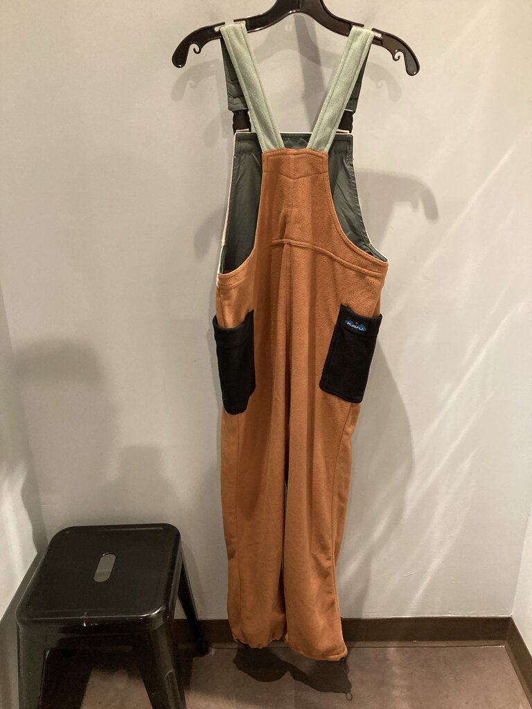 Kavu Fleece Overalls, Brown/Black, Women's XS