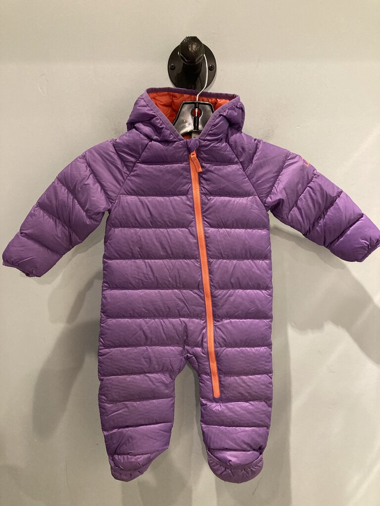 LL Bean Down Romper, Purple/Pink, Kid's 6-12mth