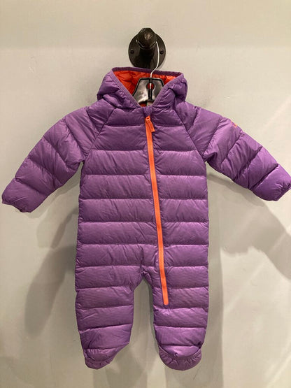 LL Bean Down Romper, Purple/Pink, Kid's 6-12mth
