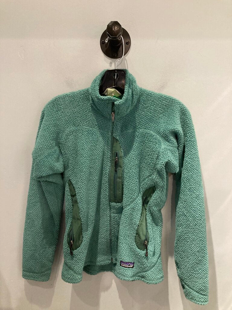 Patagonia Full Zip Fleece, Green, Women's S