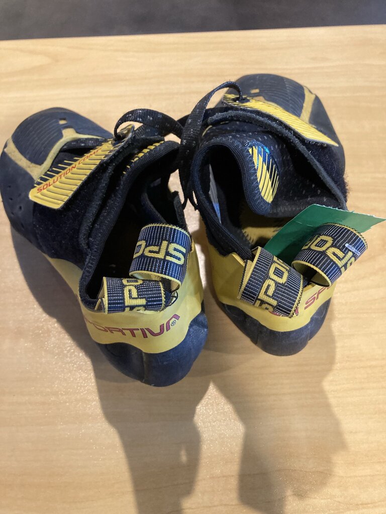 La Sportiva Solution Comp, Yellow/Black, 37