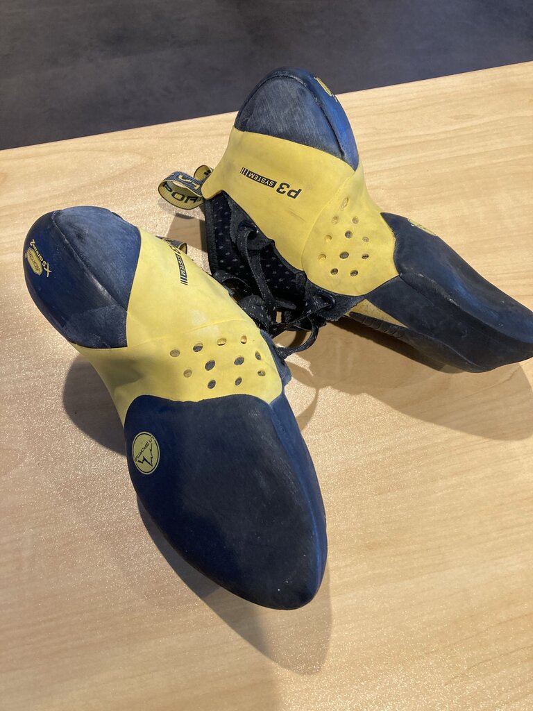 La Sportiva Solution Comp, Yellow/Black, 37
