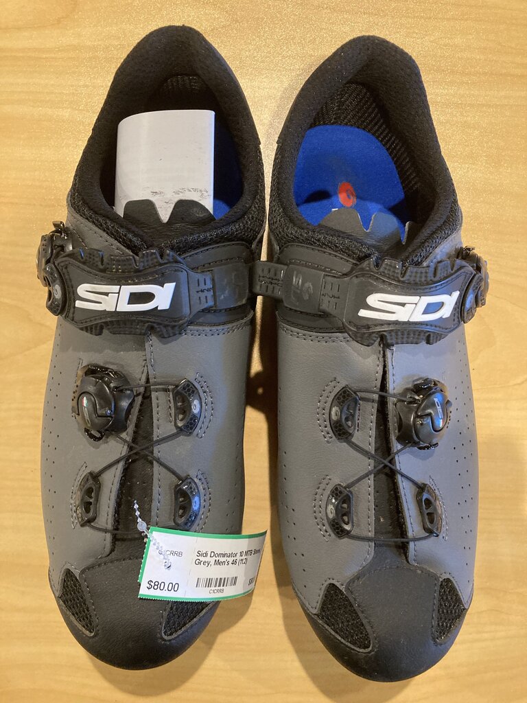 Sidi Dominator 10 MTB Shoes, Grey, Men's 46 (11.2)