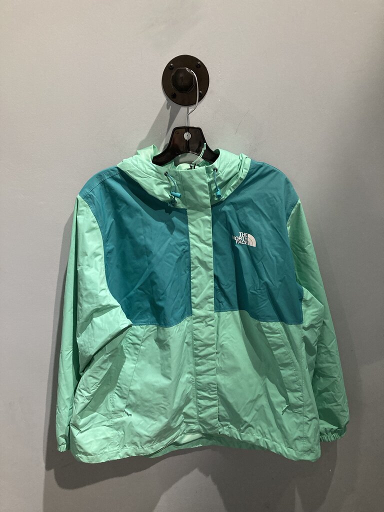The North Face Rain Jacket, Teal, Women's XXL