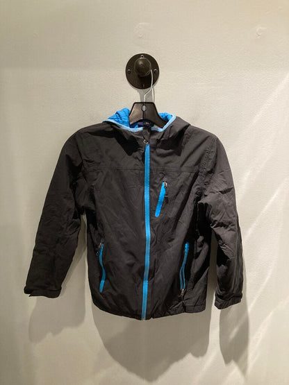 REI Insulated Jacket, Black/Blue, Kids M (10-12)