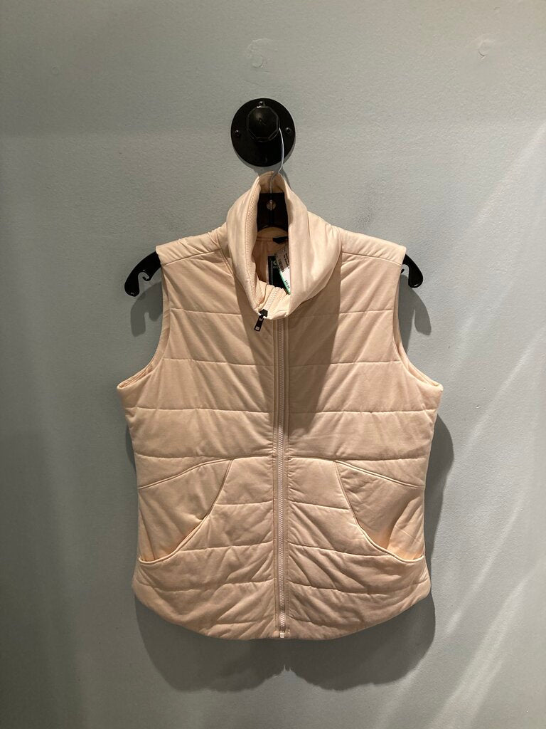 Marmot Full Zip Vest, Light Pink, Women's M