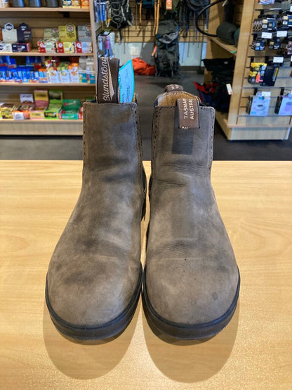 Blundstone Boots, Grey/Black, Women's 7.5