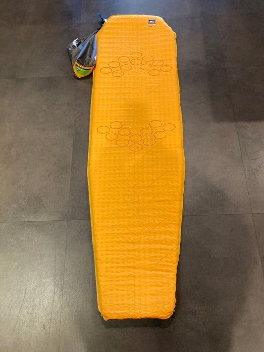 REI Lite-Core 1.5 Self-Inflating Sleeping Pad, Grey/Orange