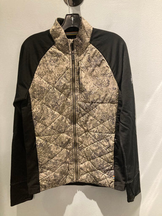 Smartwool Smartloft Hybrid Jacket, Black/Green, Men's M