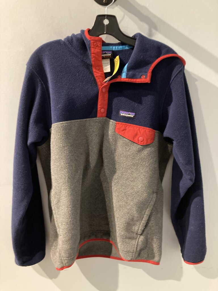 Patagonia Synchilla Fleece Pullover, Navy/Gray, Men's S