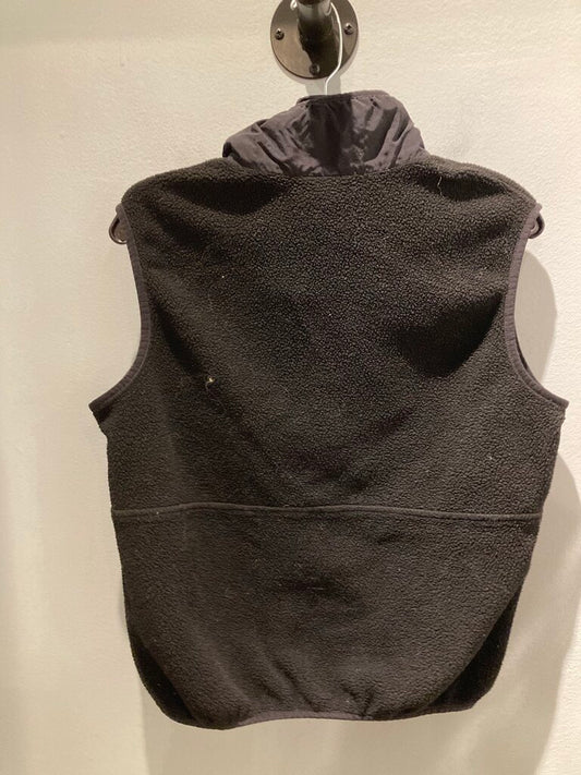 Patagonia 1/4 Zip Fleece Vest, Black, Women's S